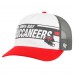 Бейсболка Tampa Bay Buccaneers 47 Stack Line Hitch Trucker - White/Red