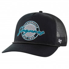 Бейсболка Jacksonville Jaguars 47 Black Promenade Hitch Trucker