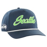 Бейсболка Seattle Seahawks 47 College Navy Overhand Hitch