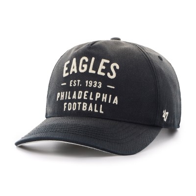 Бейсболка Philadelphia Eagles 47 Dusted Laramie Unstructured Hitch - Black