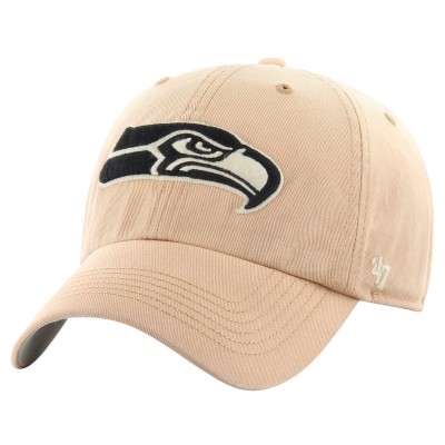 Бейсболка Seattle Seahawks 47 Khaki Dusted Relaxed Franchise
