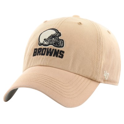Бейсболка Cleveland Browns 47 Khaki Dusted Relaxed Franchise