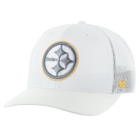 Pittsburgh Steelers 47 White Snowball Trophy Stretch Fit Hat