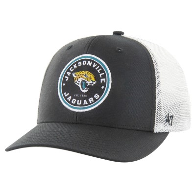 Jacksonville Jaguars 47 Black Disclose Trophy Stretch Fit Hat