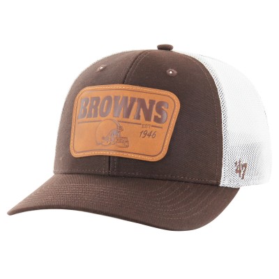Бейсболка Cleveland Browns 47 Brown/White Thrash Trophy