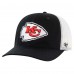 Kansas City Chiefs 47 Team Unstructured Trucker Adjustable Hat - Black/White