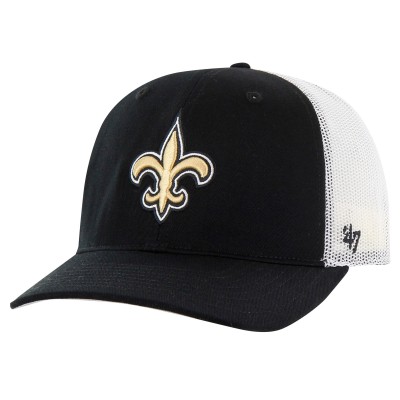 Бейсболка New Orleans Saints 47 Team Trucker - Black/White