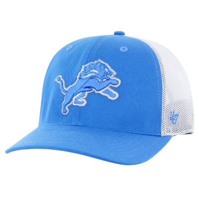 Бейсболка Detroit Lions 47 Blue/White Team Unstructured Trucker