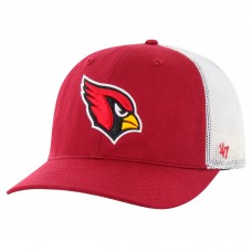 Бейсболка Arizona Cardinals 47 Cardinal/White Team Unstructured Trucker