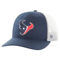 Бейсболка Houston Texans 47 Navy/White Team Unstructured Trucker