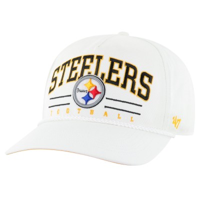 Бейсболка Pittsburgh Steelers 47 White Roscoe Hitch Rope