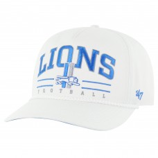 Бейсболка Detroit Lions 47 White Roscoe Hitch Rope