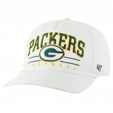 Бейсболка Green Bay Packers 47 White Roscoe Hitch Rope