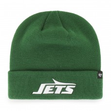New York Jets 47 Green Primary Cuffed Knit Hat New York Jets 47 Green Primary Cuffed Knit Hat