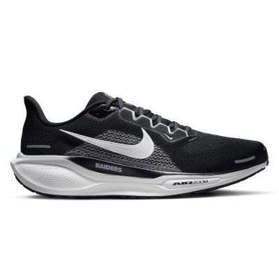 Unisex Las Vegas Raiders Nike Black Zoom Pegasus 41 Running Shoes