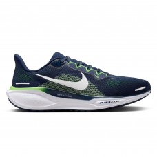 Unisex Seattle Seahawks Nike Navy Zoom Pegasus 41 Running Shoes