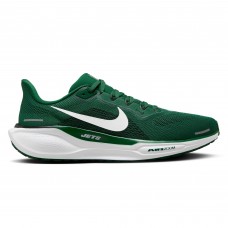 Unisex New York Jets Nike Green Zoom Pegasus 41 Running Shoes Unisex New York Jets Nike Green Zoom Pegasus 41 Running Shoes