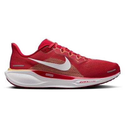 Unisex San Francisco 49ers Nike Red Zoom Pegasus 41 Running Shoes