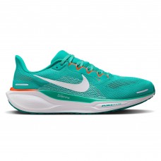 Unisex Miami Dolphins Nike Aqua Zoom Pegasus 41 Running Shoes Unisex Miami Dolphins Nike Aqua Zoom Pegasus 41 Running Shoes