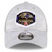 Бейсболка Baltimore Ravens New Era 2023 AFC North Division Champions Locker Room Trophy Collection Trucker 9FORTY - Heather Gray