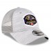 Бейсболка Baltimore Ravens New Era 2023 AFC North Division Champions Locker Room Trophy Collection Trucker 9FORTY - Heather Gray