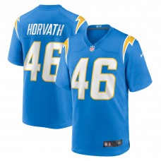 Игровая джерси Zander Horvath Los Angeles Chargers Nike  Game -  Powder Blue