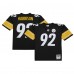 Игровая джерси James Harrison Pittsburgh Steelers Mitchell & Ness Legacy Replica - Black