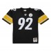 Игровая джерси James Harrison Pittsburgh Steelers Mitchell & Ness Legacy Replica - Black