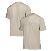 Unisex The Wild Collective x Los Angeles Rams Cream Rams Basics Collection T-Shirt