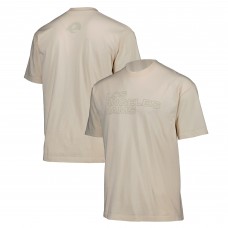 Unisex The Wild Collective x Los Angeles Rams Cream Rams Basics Collection T-Shirt