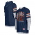 Футболка Chicago Bears New Era Navy Twofer Long Sleeve Hooded Футболка Chicago Bears New Era Navy Twofer Long Sleeve Hooded