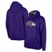 Толстовка Baltimore Ravens New Era Purple 3rd Down Plaid