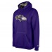 Толстовка Baltimore Ravens New Era Purple 3rd Down Plaid