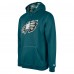 Толстовка Philadelphia Eagles New Era 3rd Down Plaid - Midnight Green