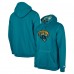 Jacksonville Jaguars New Era Teal 3rd Down Plaid Pullover Hoodie