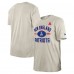 New England Patriots New Era Tan 3rd Down Retro Logo T-Shirt