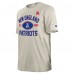 New England Patriots New Era Tan 3rd Down Retro Logo T-Shirt