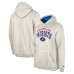New England Patriots New Era Cream Historic 3rd Down Pullover Hoodie