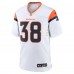 Игровая джерси Denver Broncos Jaleel McLaughlin Nike White Game