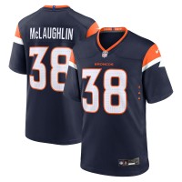 Игровая джерси Denver Broncos Jaleel McLaughlin Nike Navy Alternate Game