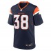 Игровая джерси Denver Broncos Jaleel McLaughlin Nike Navy Alternate Game