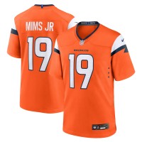 Игровая джерси Denver Broncos Marvin Mims Jr Nike Orange Team Game