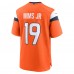 Игровая джерси Denver Broncos Marvin Mims Jr Nike Orange Team Game