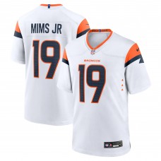 Игровая джерси Denver Broncos Marvin Mims Jr Nike White Game