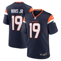 Игровая джерси Denver Broncos Marvin Mims Jr Nike Navy Alternate Game