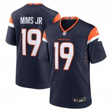 Игровая джерси Denver Broncos Marvin Mims Jr Nike Navy Alternate Game