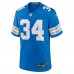 Игровая джерси Alex Anzalone Detroit Lions Nike Game - Blue