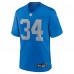 Alex Anzalone Detroit Lions Nike Alternate Game Jersey - Blue