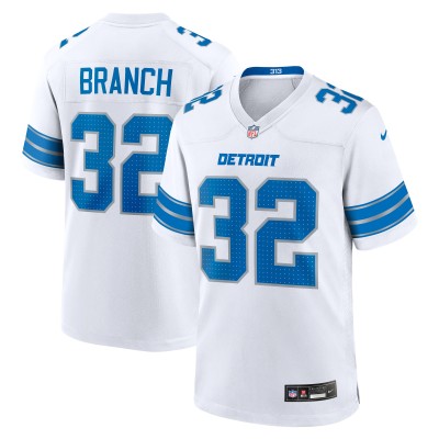 Джерси Brian Branch Detroit Lions Nike White - White
