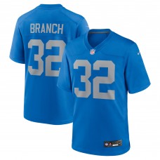 Brian Branch Detroit Lions Nike Alternate Game Jersey - Blue